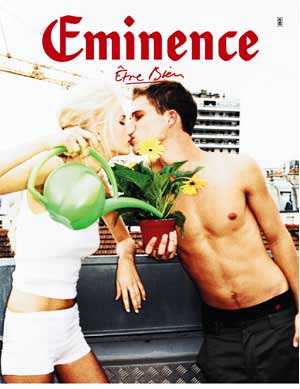 Affiche publicitaire de la marque Eminence dans les années 2000