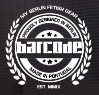 Logo de la marque Barcode Berlin sous vetement sexy homme Jockstrap et Backless